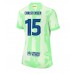 Maillot de foot Barcelona Andreas Christensen #15 Troisième vêtements Femmes 2024-25 Manches Courtes